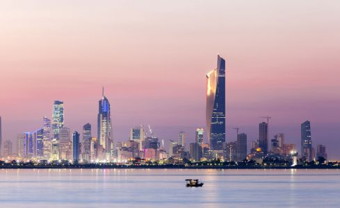 Kuwait-Skyline-Night